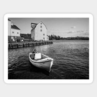 Woodbridge Tide Mill and a Boat Sticker